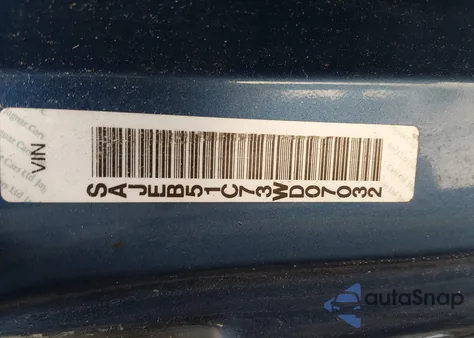 2003 Jaguar X-Type 3.0 из США, поврежденный, VIN SAJEB51C73WD07032